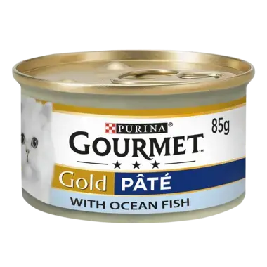 Gourmet Gold Cat Can Ocean Fish Pate (85g x 12)