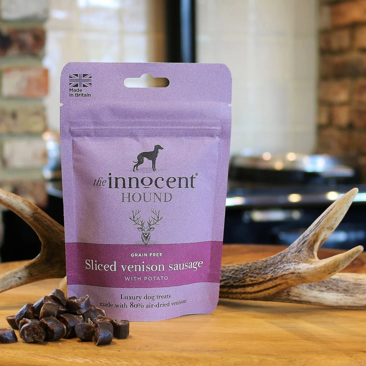 The Innocent Hound Sliced Venison Sausages