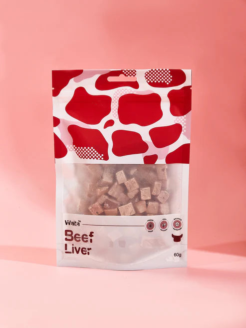 Waita Freeze Dried Beef Liver (60g)