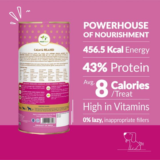 Pawfect Nature's Munch Freeze Dried - Calm & Relaxed Cheese Treats (75g)