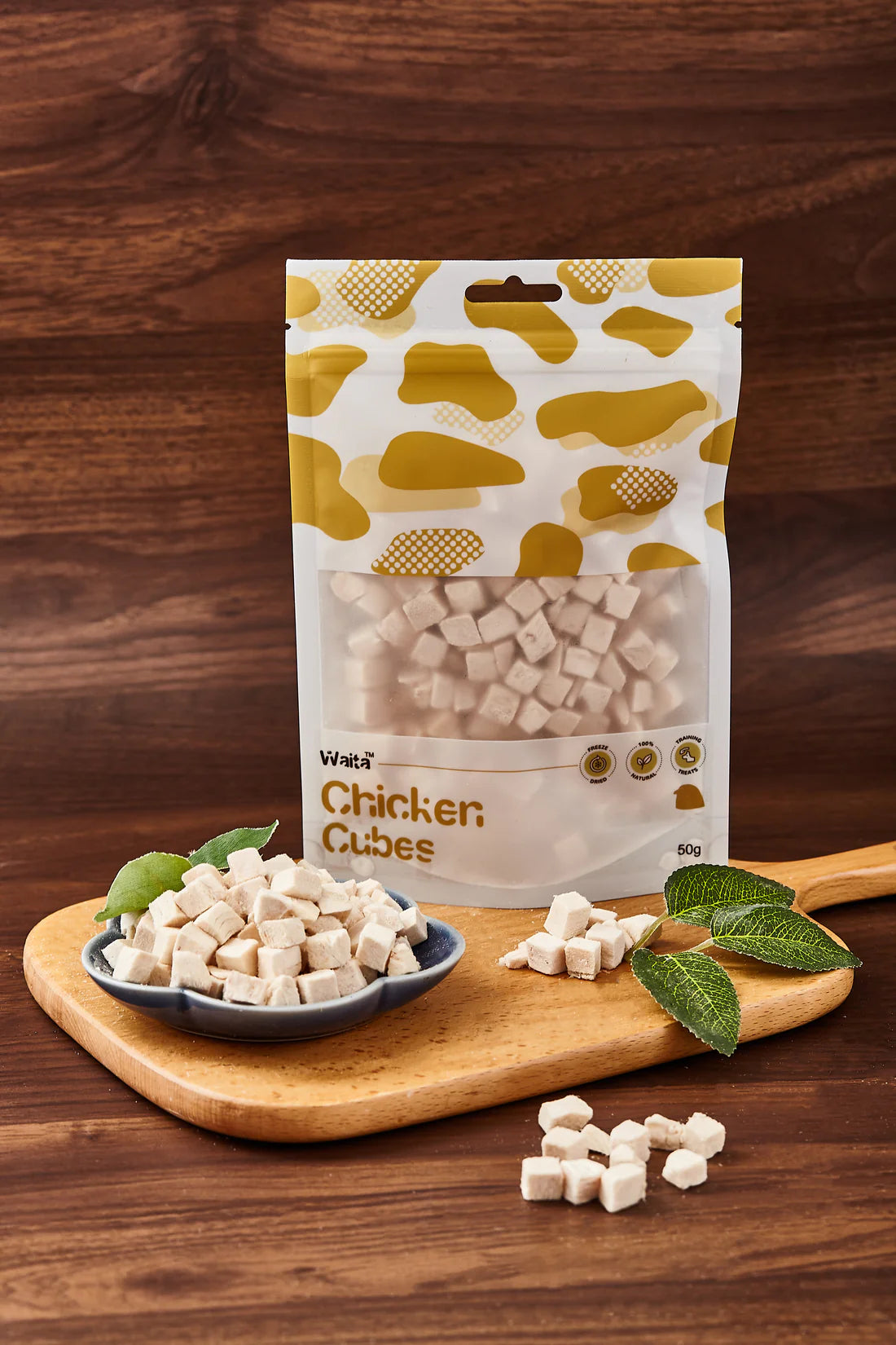 Waita Freeze Dried Chicken Cubes (50g)