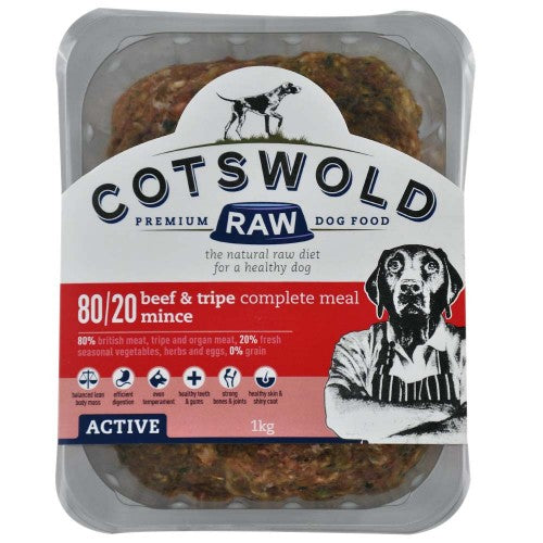 Cotswold Raw 80/20 Active Mince Range (1kg)