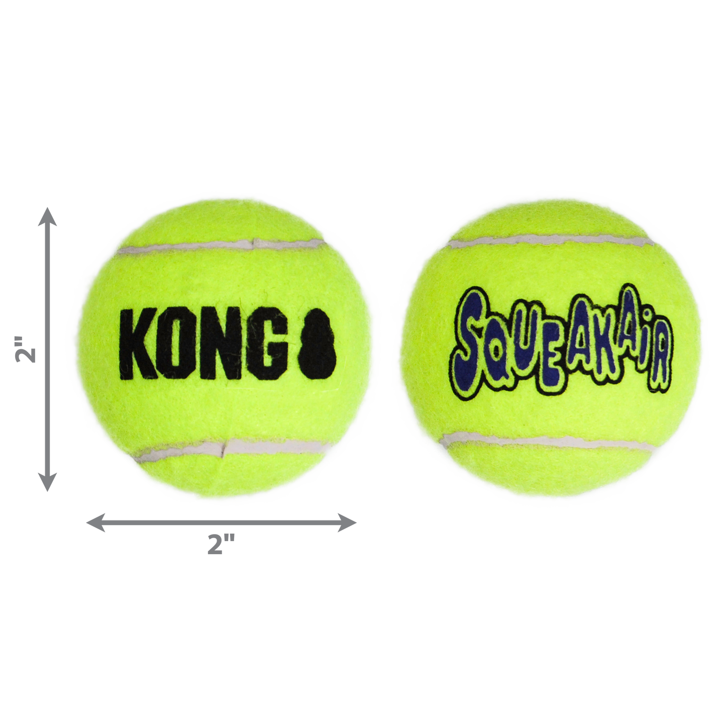 KONG SqueakAir Balls 3 Pack Small