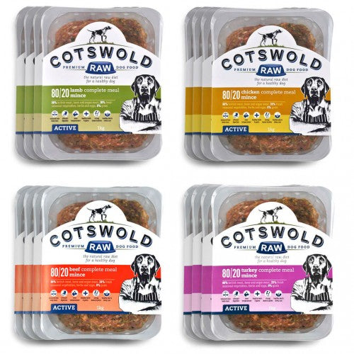 Cotswold Raw 80/20 Active Mince Range (1kg)