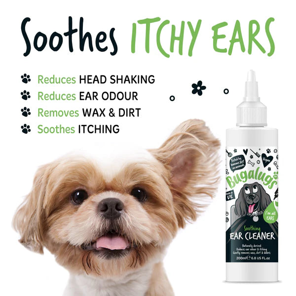 Bugalugs Soothing Ear Cleaner for Dogs (200ml)