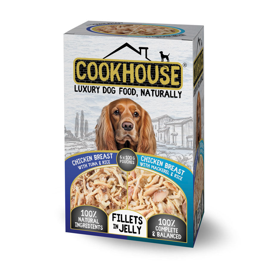 Cookhouse Dog Pouches (100g x6)