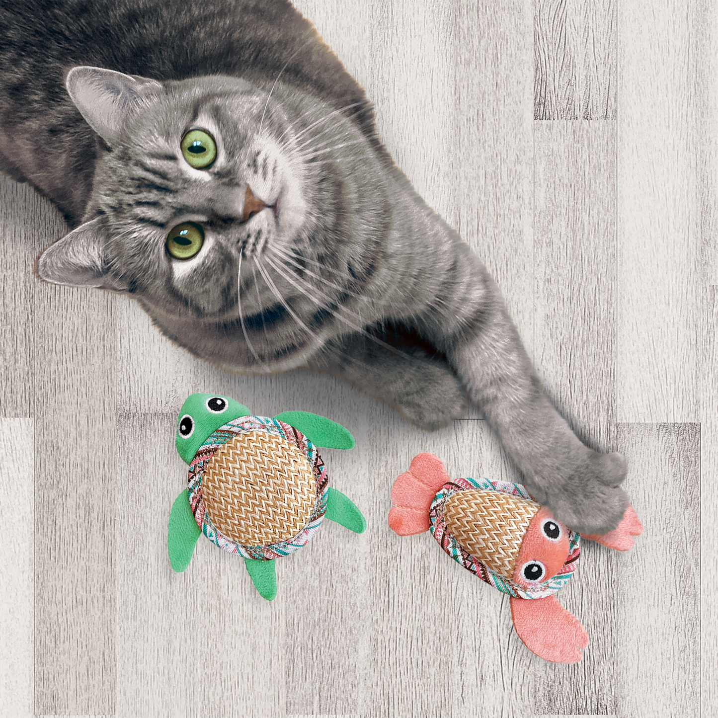 KONG Cat Tropics Pals (2 pack)
