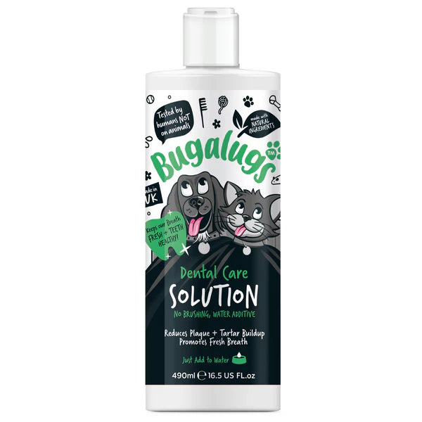 Bugalugs Dental Care Water Additive for Cats and Dogs (250ml)