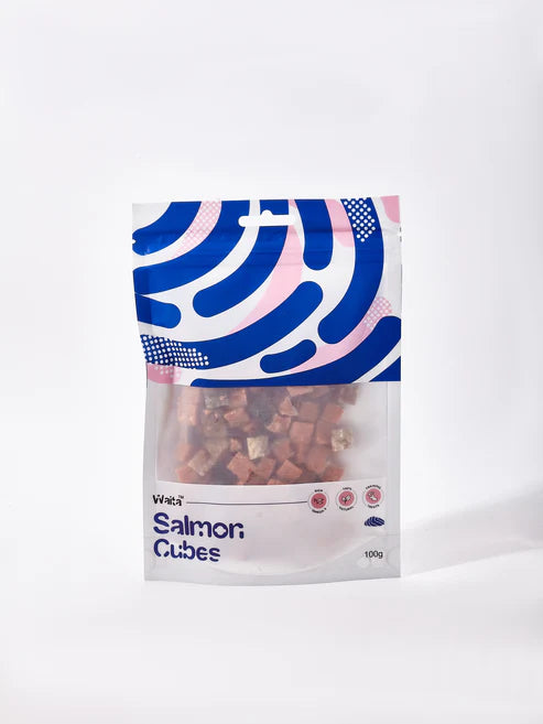 Waita Air Dried Salmon Cubes (100g)