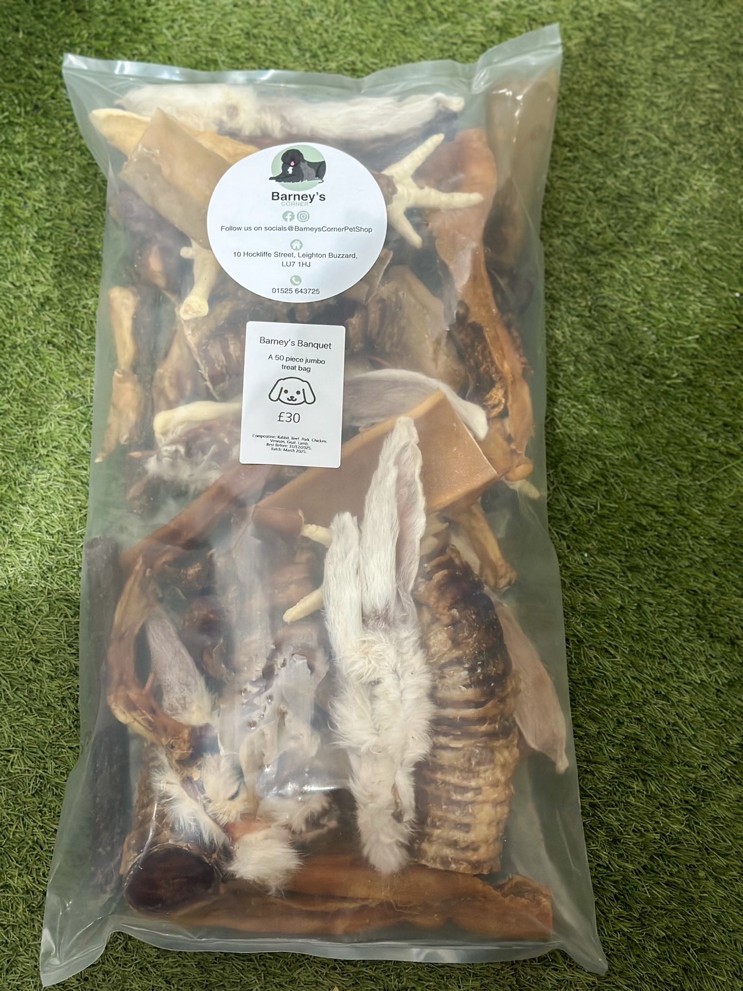 Barney's Corner Barney's Banquet Treat Bag