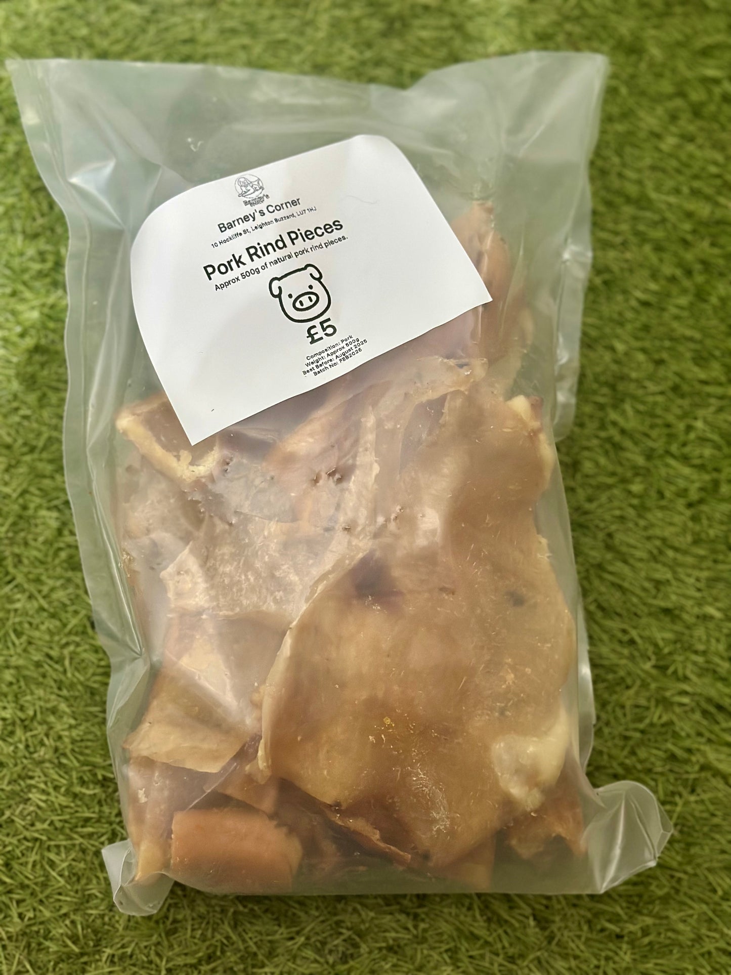 Barney's Corner Pork Rind Pieces Bag