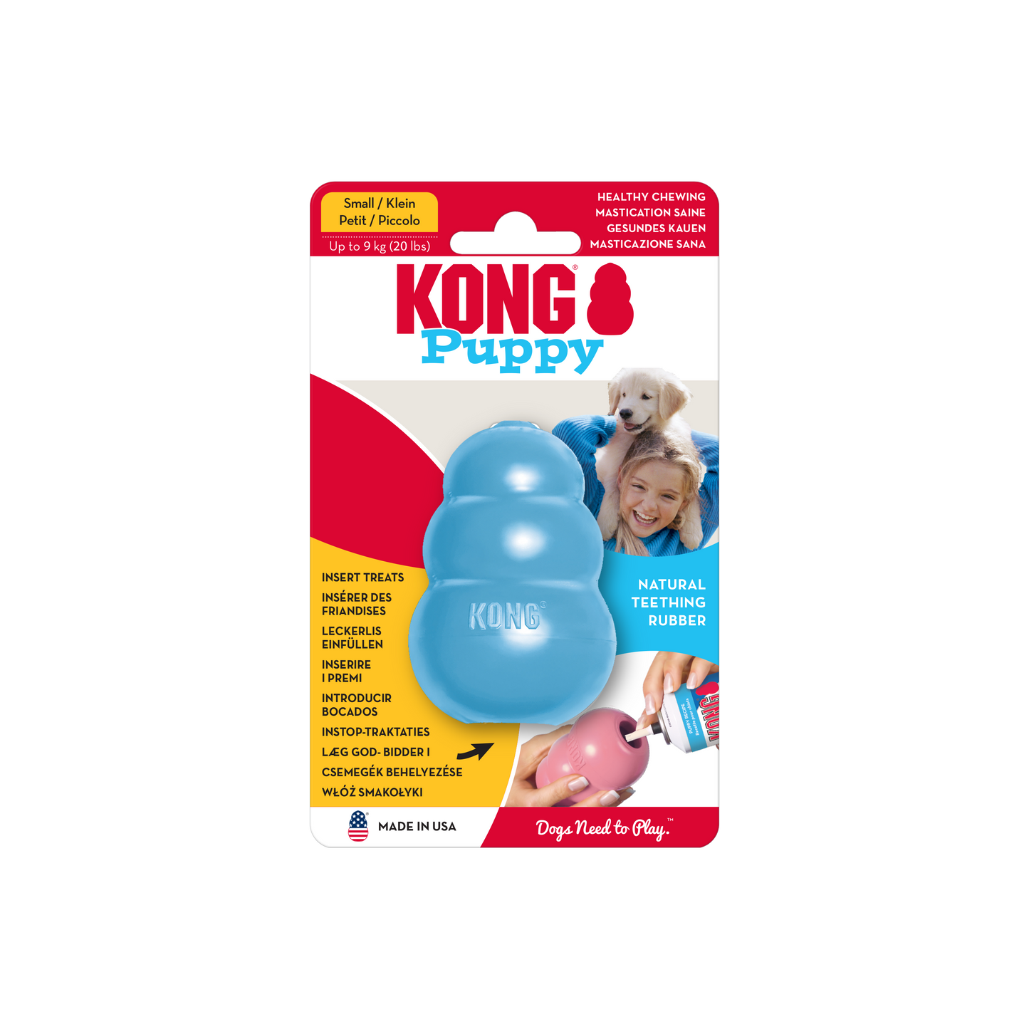 KONG Puppy Blue Small