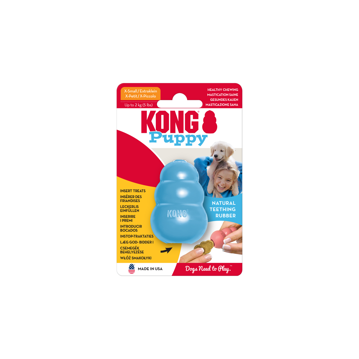 KONG Puppy Blue X-Small