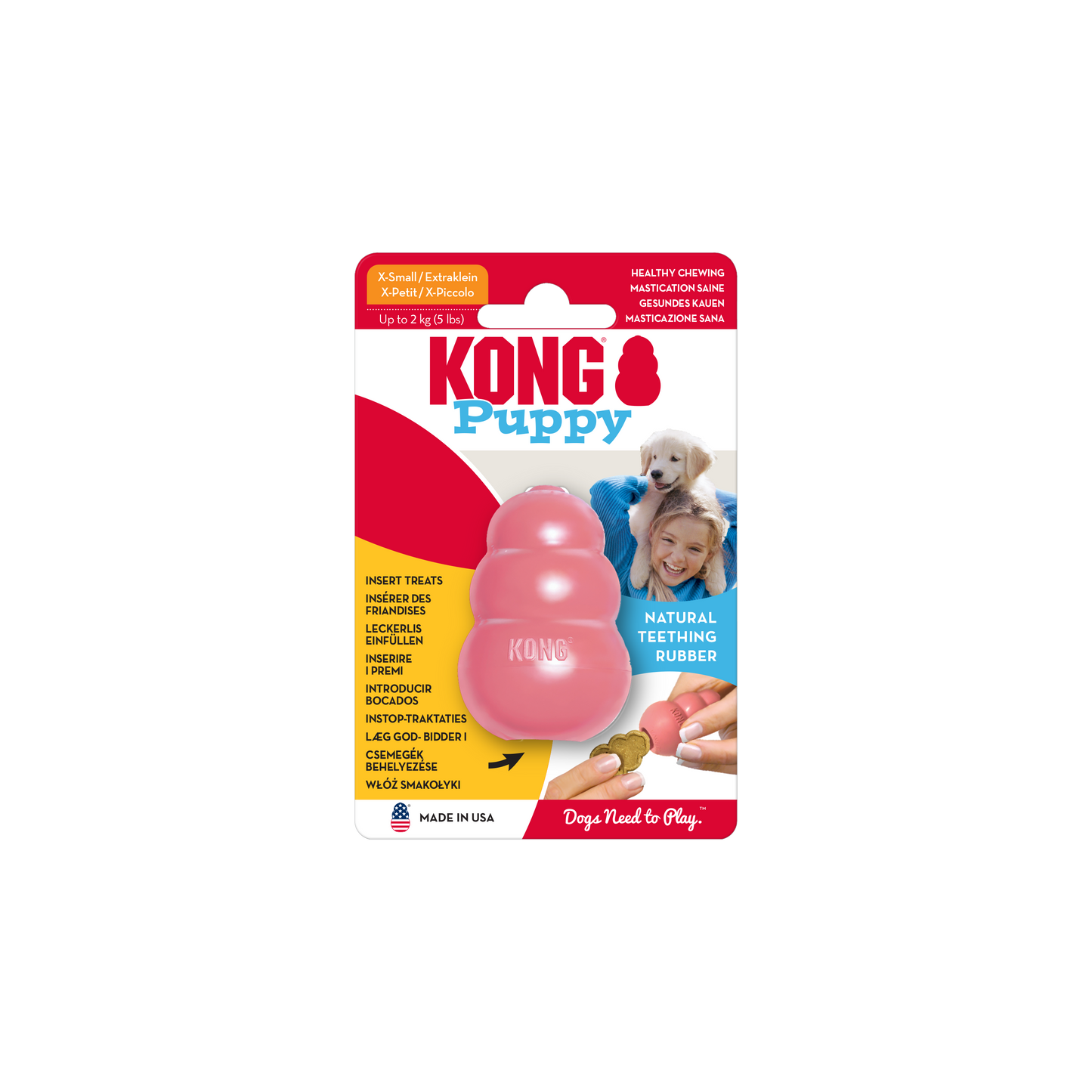 KONG Puppy Pink X-Small