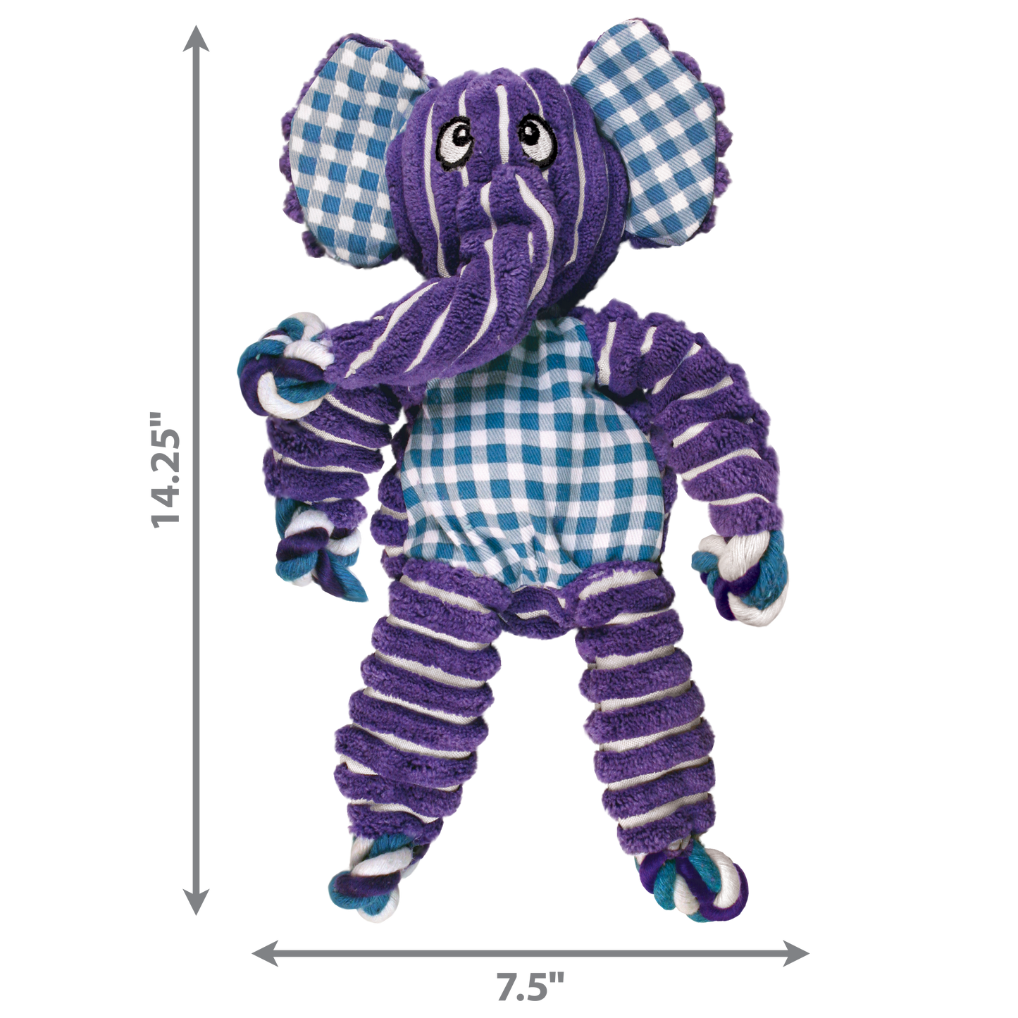 KONG Floppy Knots Elephant Medium/Large