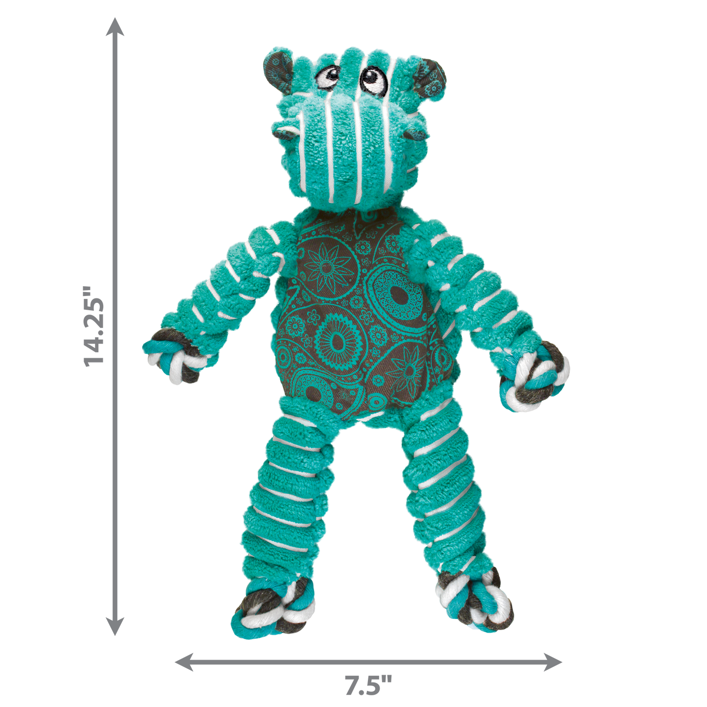 KONG Floppy Knots Hippo Medium/Large