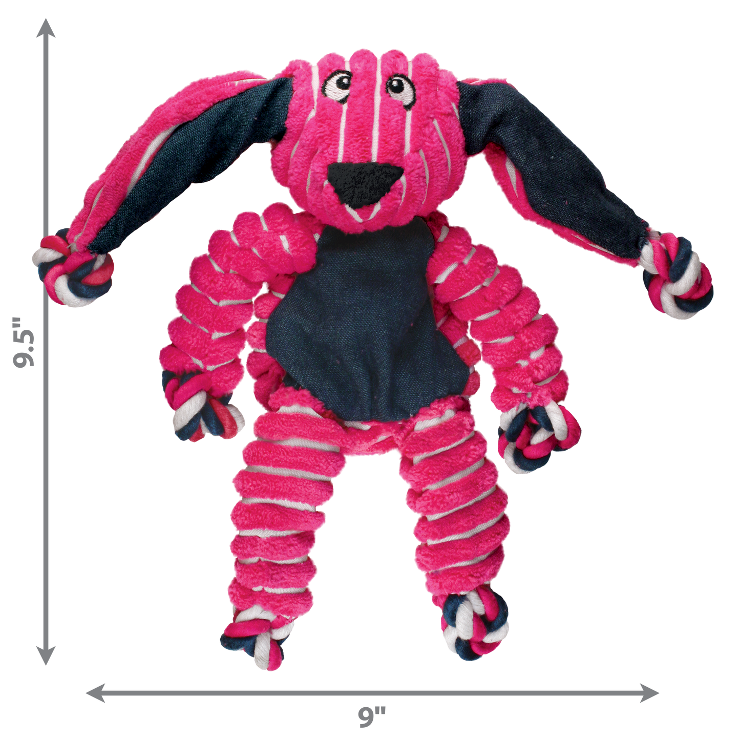 KONG Floppy Knots Bunny - Small/Medium