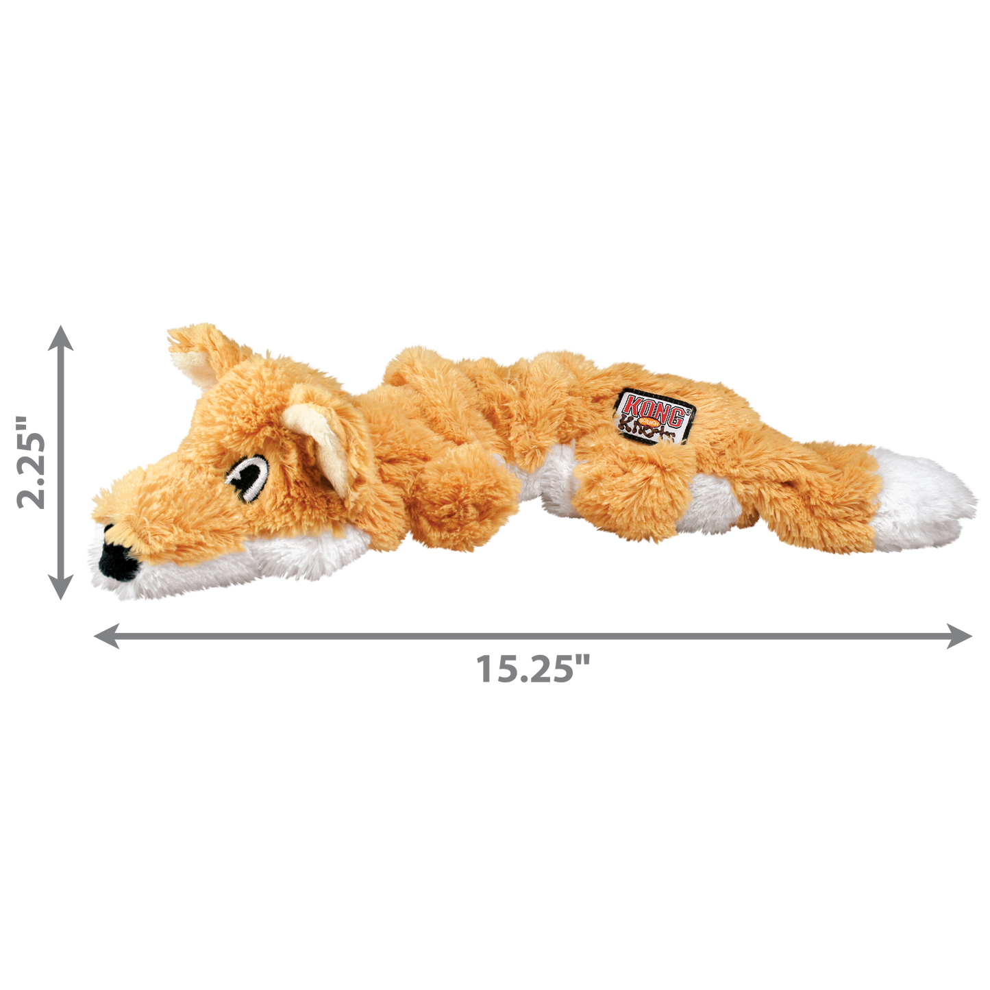 KONG Scrunch Knots Fox Md/Lg