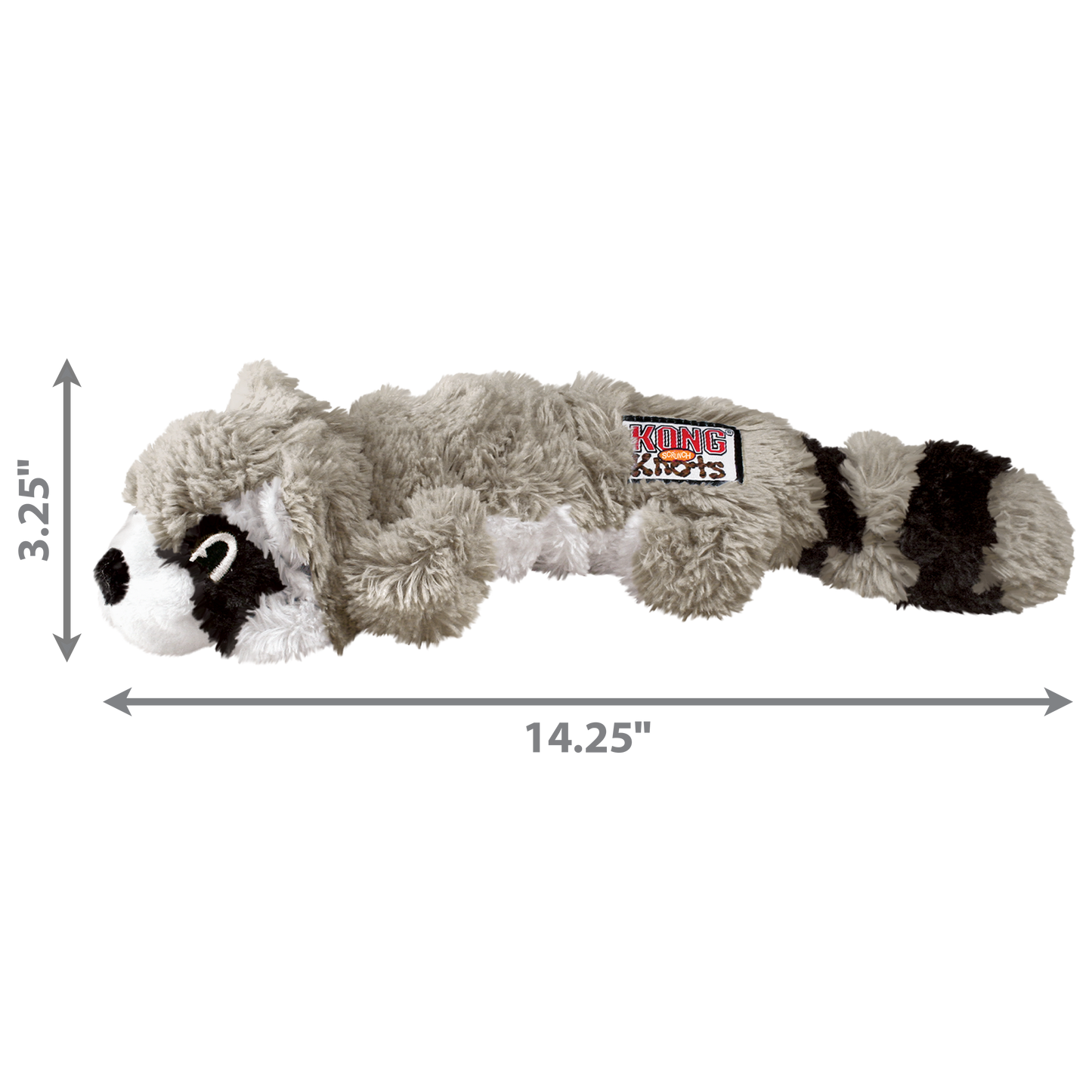 KONG Scrunch Knots Racoon Md/Lg