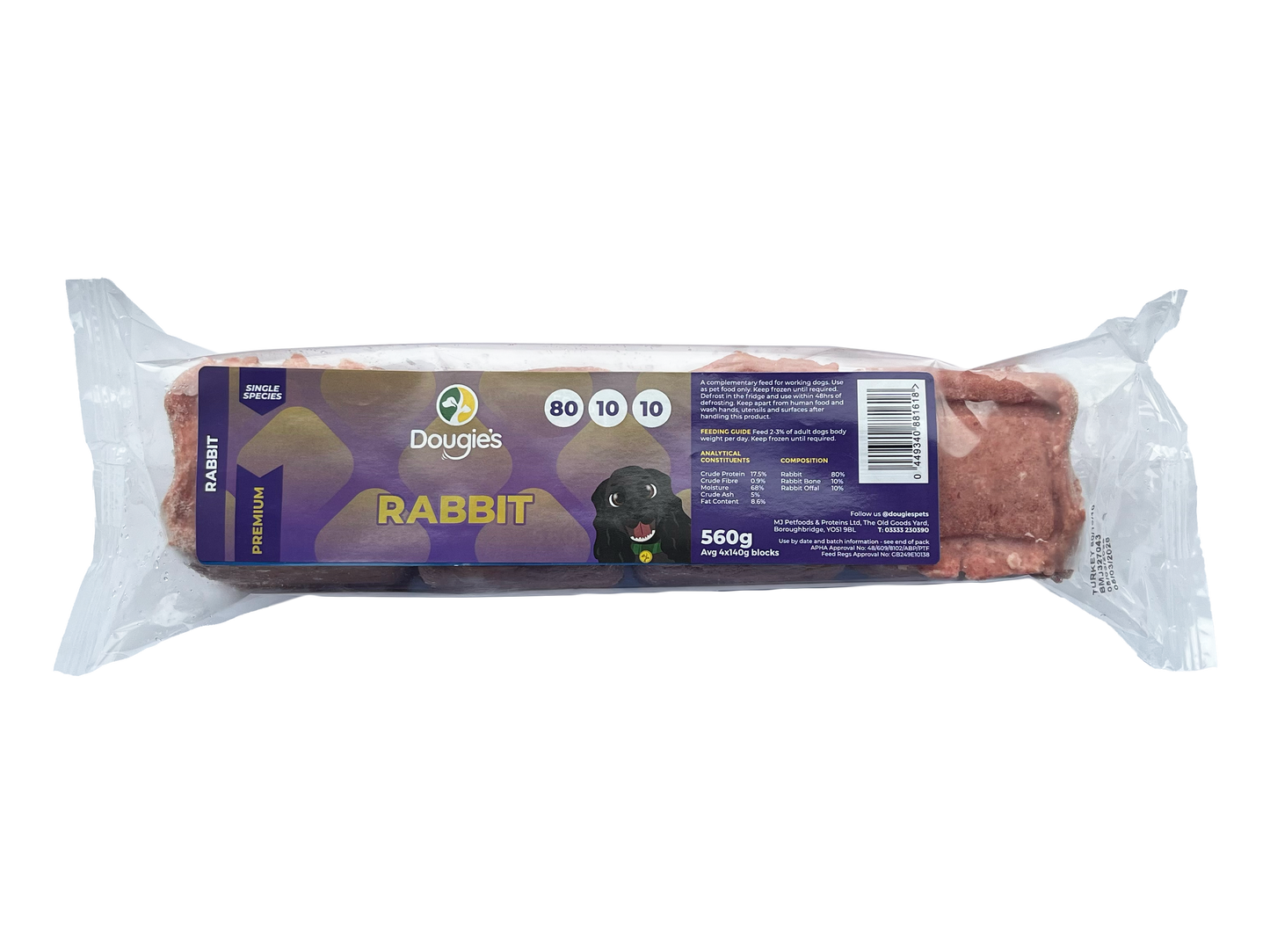 Dougie's 80/10/10 (560g)  *LOCAL DELIVERY & CLICK AND COLLECT ONLY*