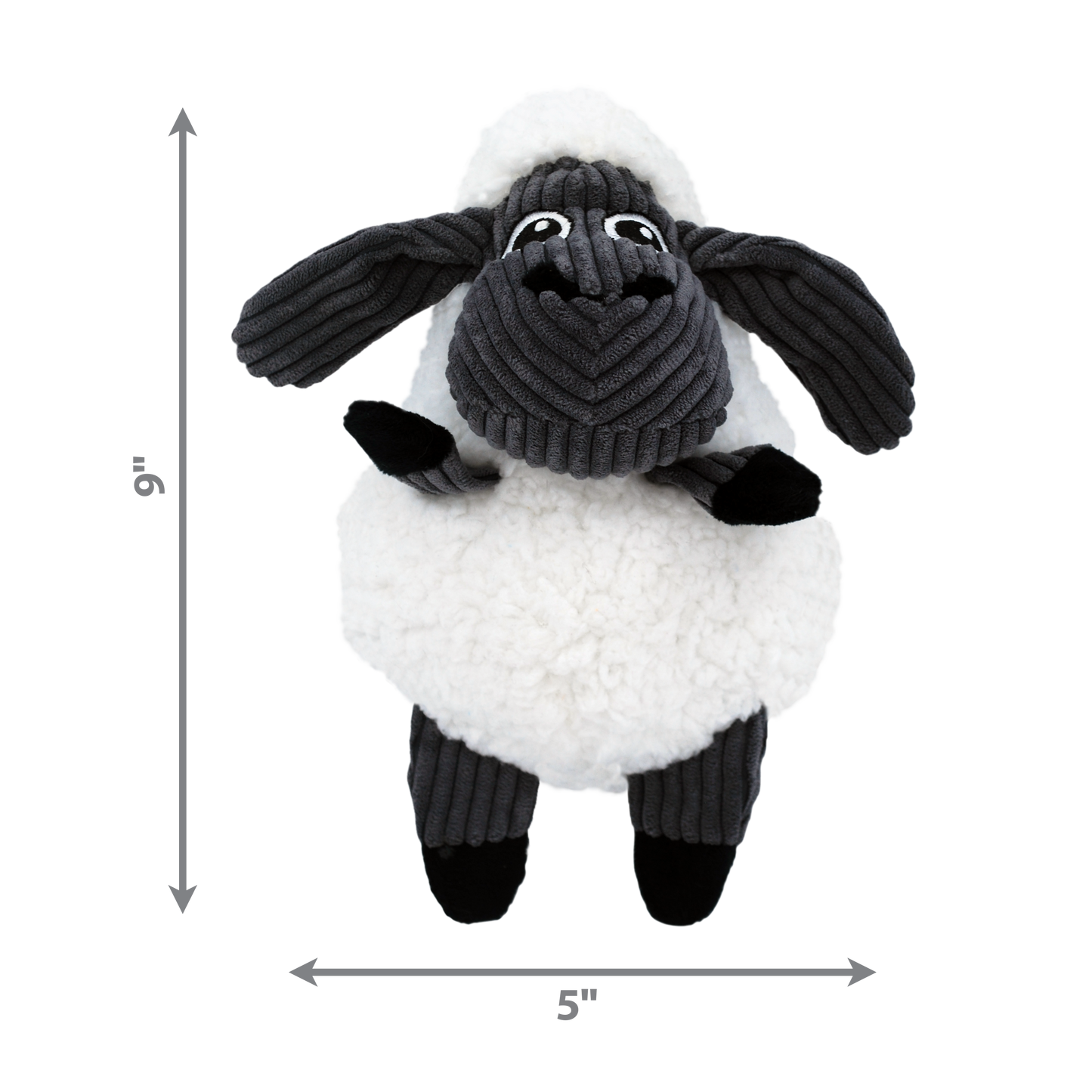 KONG Sherps Floofs Sheep Medium