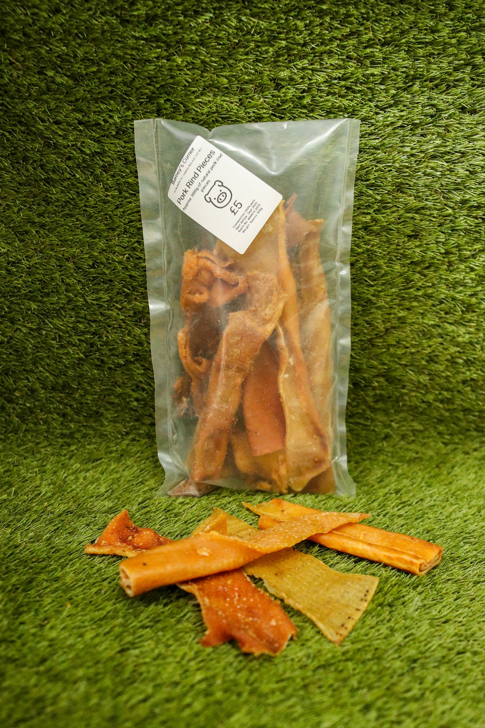 Barney's Corner Pork Rind Pieces Bag