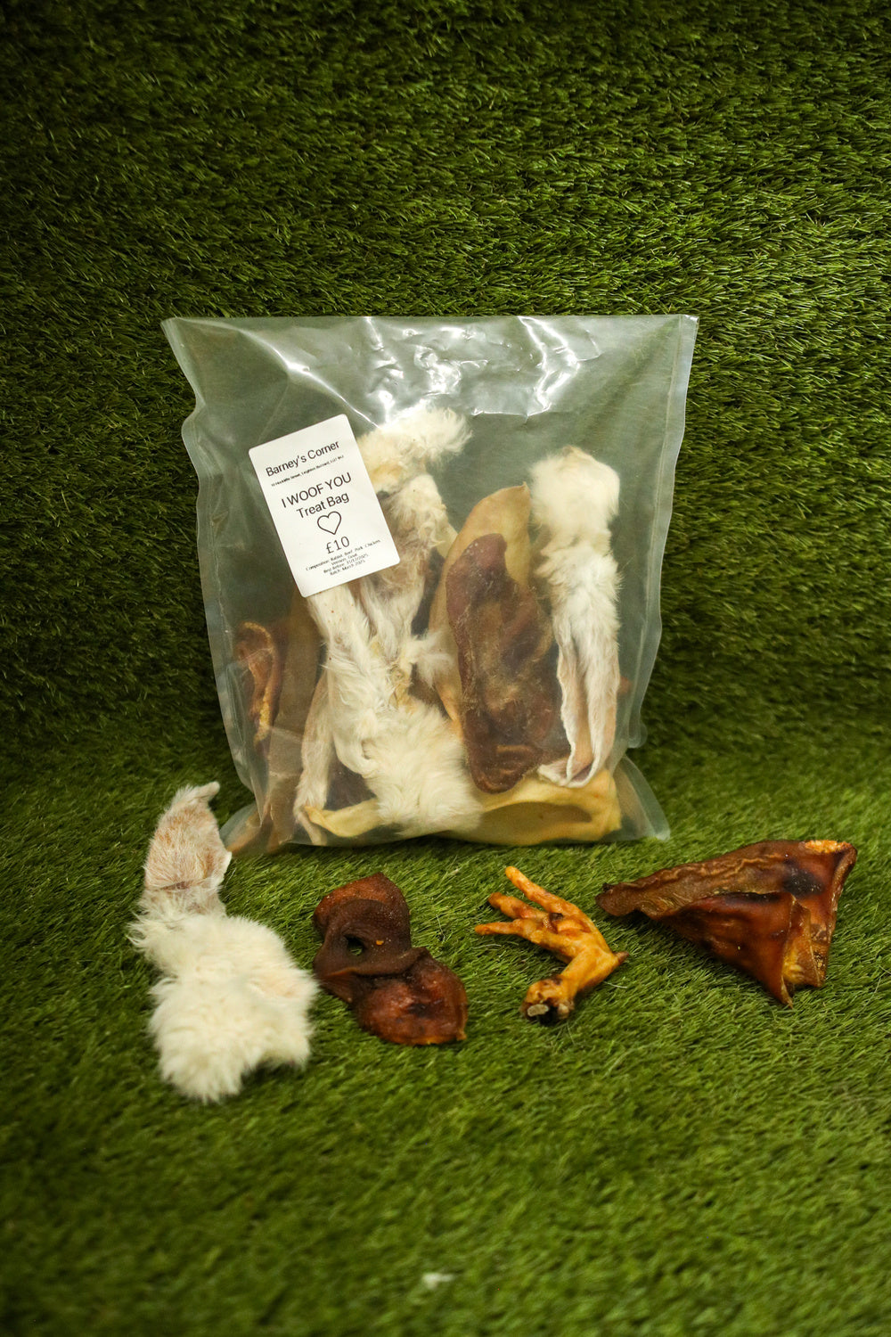 Barney's Corner I Woof You Goodie Bag