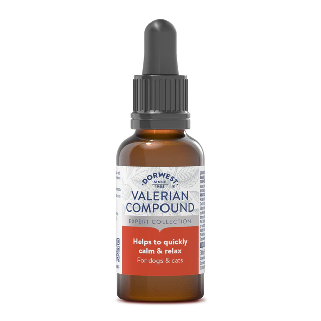 Dorwest Valerian Compound for Cats and Dogs (30ml)