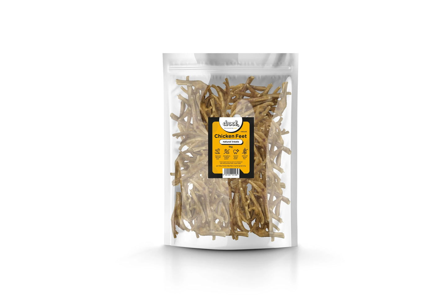 Drool Chicken Feet Bulk 1kg