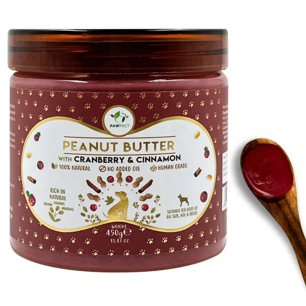 Pawfect Peanut Butter - Cranberry & Cinnamon