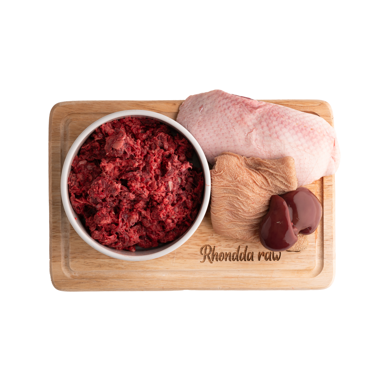 Rhondda Raw Dog Food 80/10/10 Range (454g)