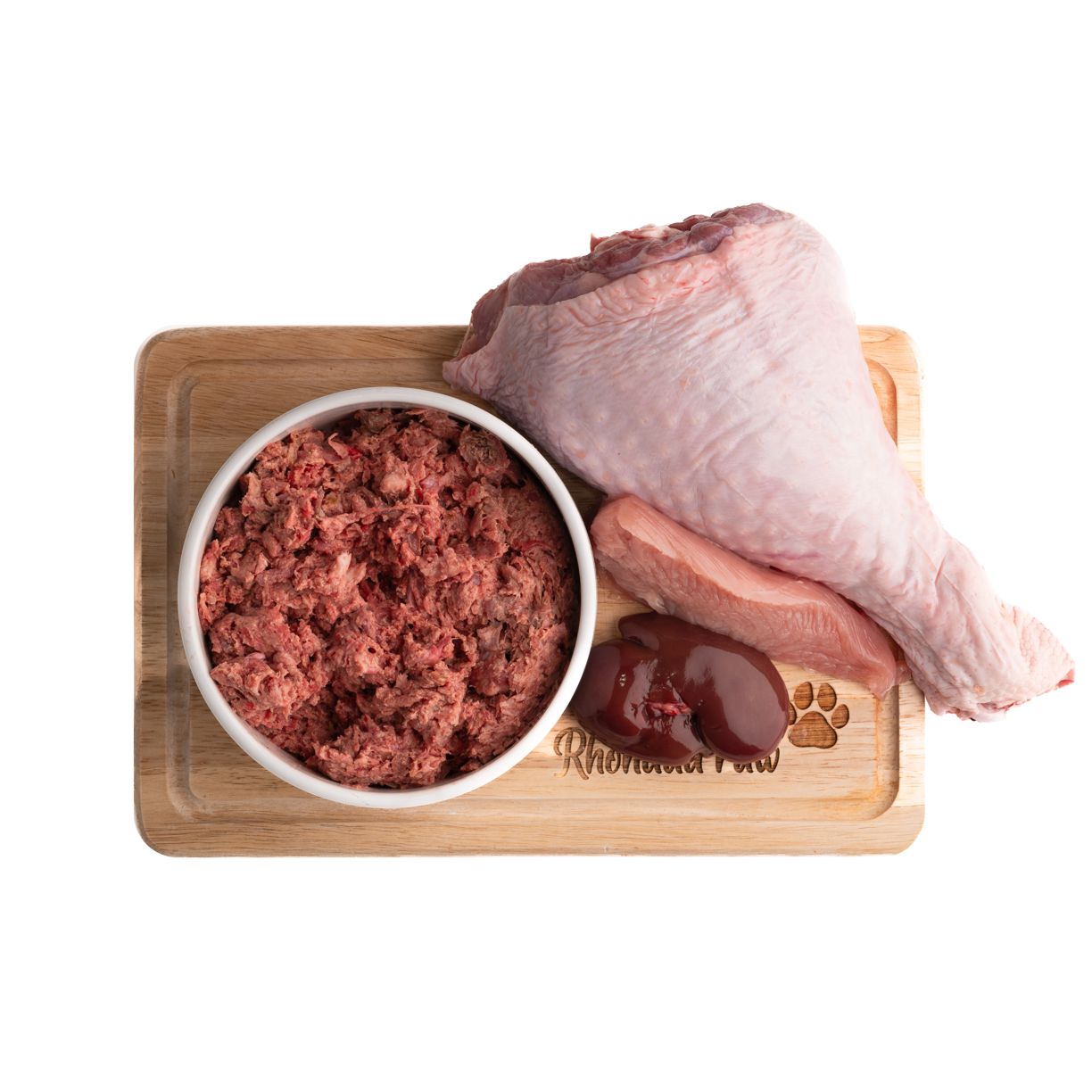 Rhondda Raw Dog Food 80/10/10 Range (454g)