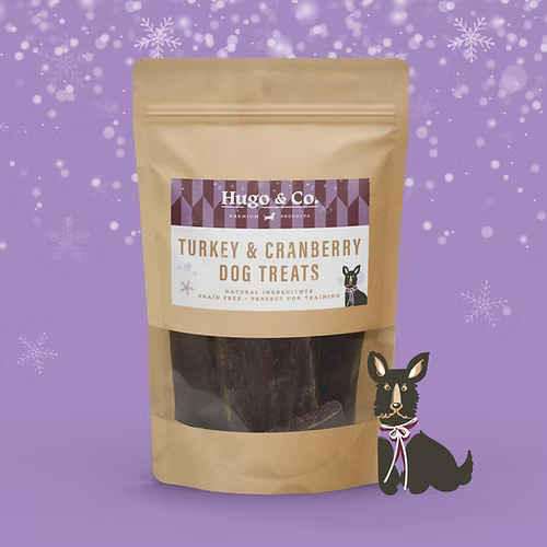 Hugo & Co Turkey & Cranberry Dog Treats