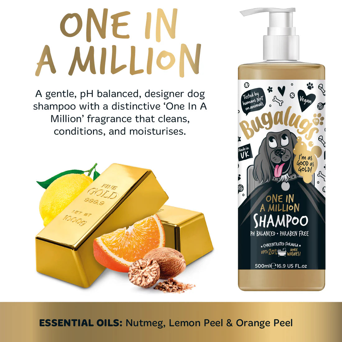 Bugalugs One in a Million Shampoo (500ml)