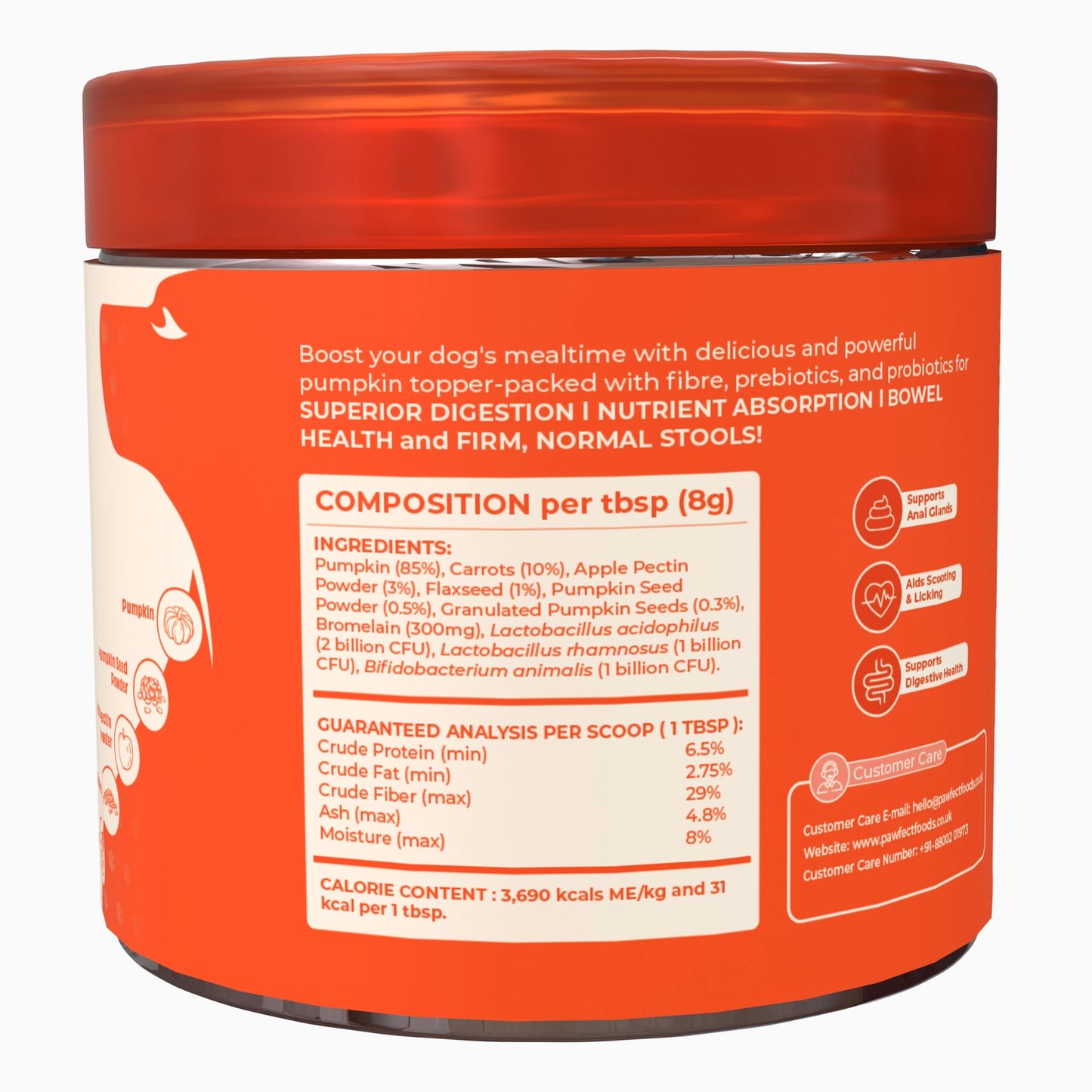 Pawfect Pumpkin Purge (250g)