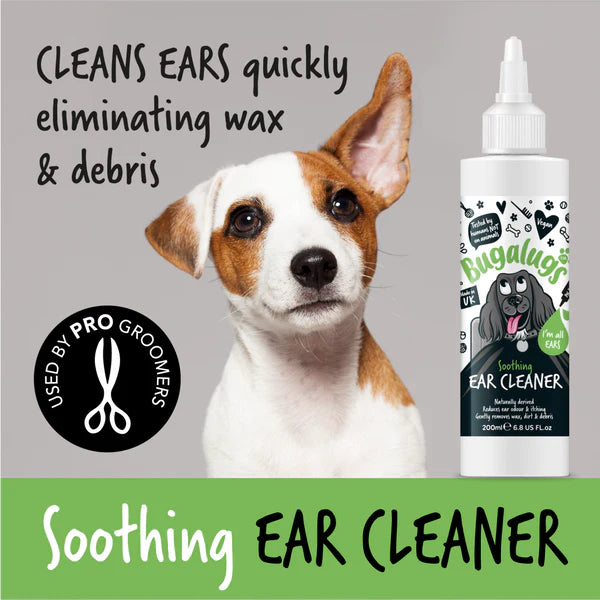 Bugalugs Soothing Ear Cleaner for Dogs (200ml)