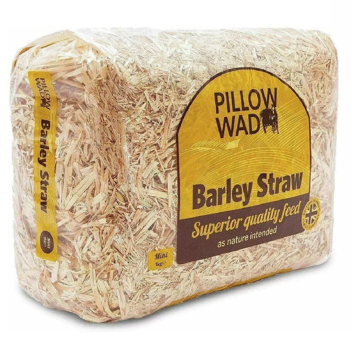 Pillow Wad Barley Straw (1kg)