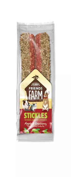 Apple & Cranberry Stickle for Small Animals (100g)