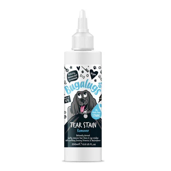 Bugalugs Tear Stain Remover Solution for Dogs (200ml)