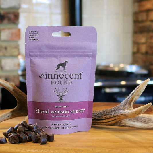 The Innocent Hound Sliced Venison Sausages