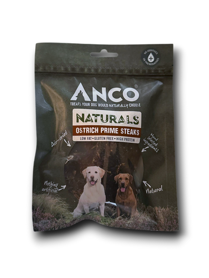 Anco Naturals Ostrich Prime Steaks (80g)