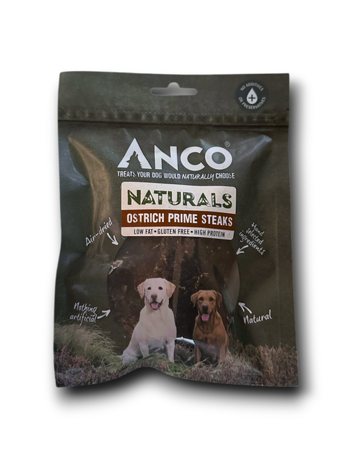Anco Naturals Ostrich Prime Steaks (80g)