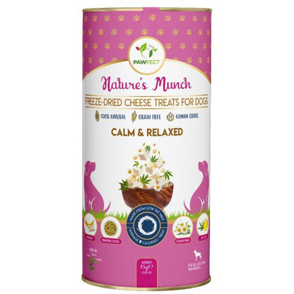 Pawfect Nature's Munch Freeze Dried - Calm & Relaxed Cheese Treats (75g)