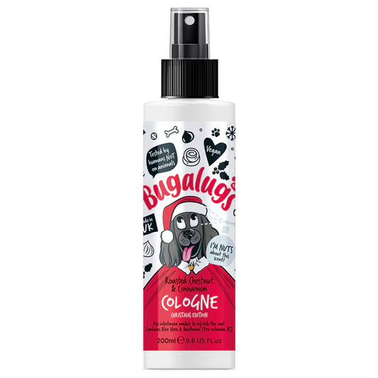 Bugalugs Christmas Edition Roasted Chestnut & Cinnamon Cologne (200ml)