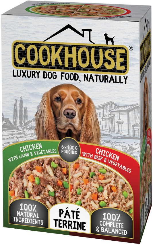 Cookhouse Dog Pouches (100g x6)