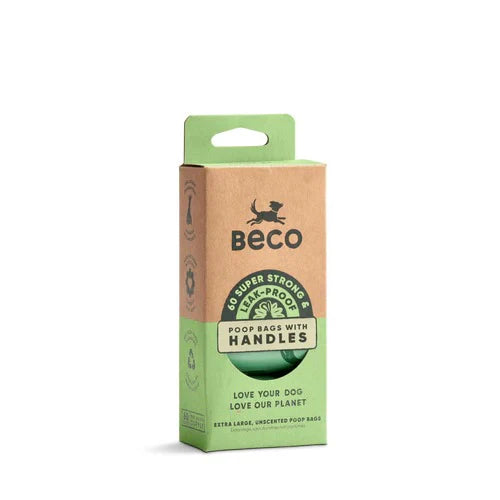 60 Beco Poop Bags With Handles