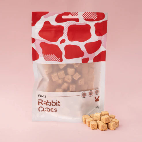 Waita Freeze Dried Rabbit Cubes (40g)