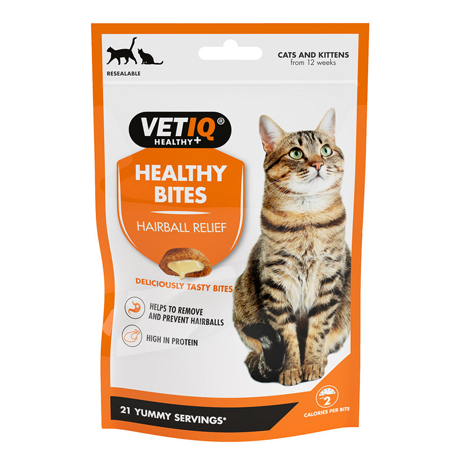 VETIQ Healthy Bites Hairball Relief for Cats (65g)