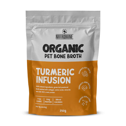 Nutribone Organic Pet Bone Broth Tumeric Infusion