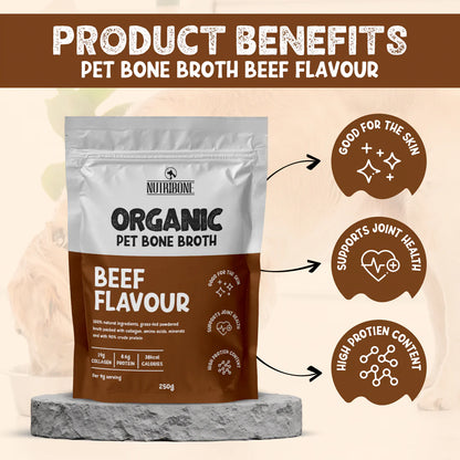 Nutribone Organic Pet Bone Broth Beef